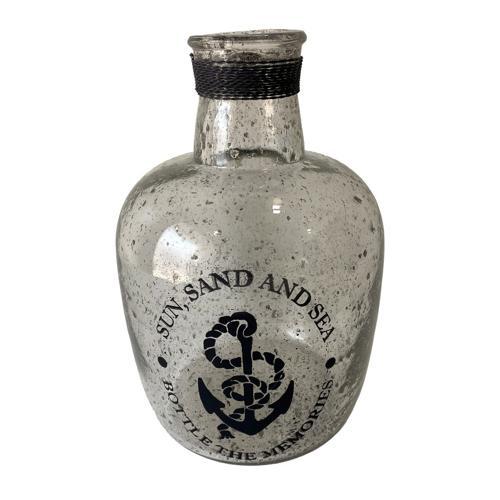 Glass Antique Naval Vase - Dust Bubble - 152 X 152 X 254