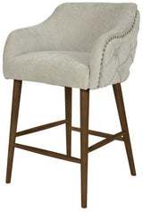 Charleston Buttoned Back Barstool - Seat Height 650