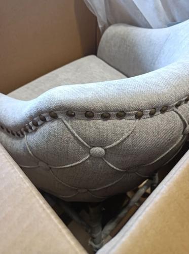 Charleston Buttoned Back Barstool - Seat Height 650