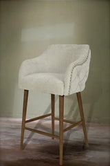 Charleston Buttoned Back Barstool - Seat Height 650
