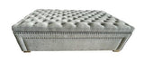 Oversized Ottoman - Grey