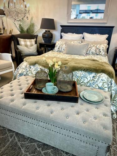 Oversized Ottoman - Grey