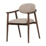 Cellini Dining Chair - Walnut - 565x558x780 Seat Height: 460mm