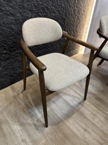 Cellini Dining Chair - Walnut - 565x558x780 Seat Height: 460mm