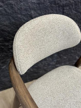 Cellini Dining Chair - Walnut - 565x558x780 Seat Height: 460mm