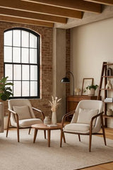 Bella Occassional Chair - Ashwood Legs with Fabric