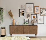 Oslo Sideboard - Nettlewood & Veneer Top - 1600 X 480 X 785