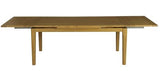 Atlas Ash Extension Dining Table - 500mm Ext At Each End