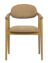 Cellini Dining Chair - Natural Ash Wood - 565x558x780; Seat Height: 460mm