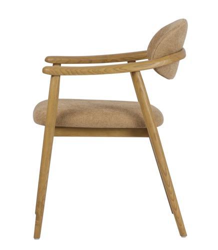 Cellini Dining Chair - Natural Ash Wood - 565x558x780; Seat Height: 460mm