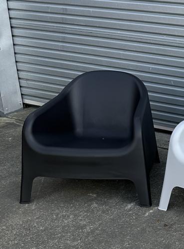 Eden Chair - Black - 720 X 760 X 700