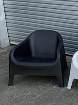 Eden Chair - Black - 720 X 760 X 700