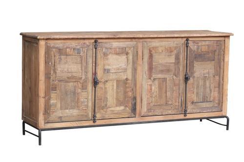 Sideboard 4 Door - Old Pine / Elm - 1900 X 450 X 900