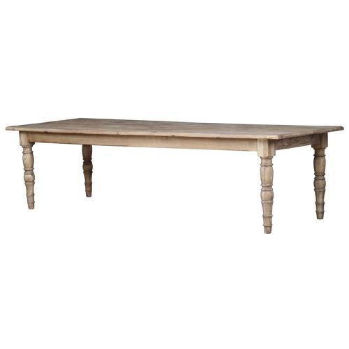 Reclaimed Oak Dining Table - 3000 X 1000 X 770