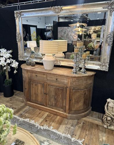Sideboard - Old Elm Top / Old Pine - 1800 X 500 X 900