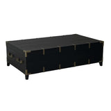 Harlequin Trunk Coffee Table - Old Pine / Metal Fittings