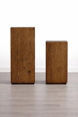 Elm Plinth - Medium - 350 X 350 X 760
