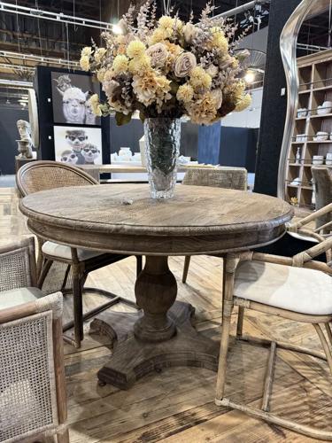 Montpellier Dining Table - Reclaimed Elm - 1500 X 1500 X 770