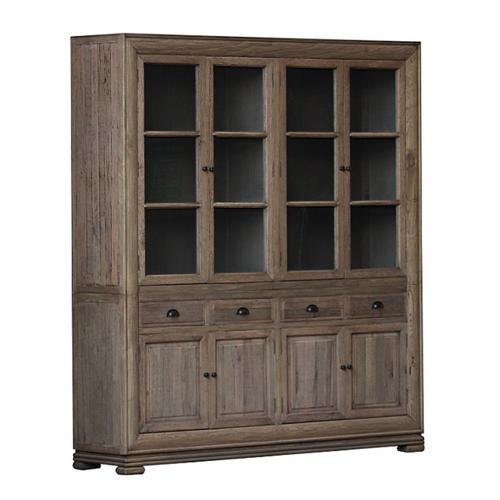 Homestead Large Wall Unit with 4 Doors & 4 Drawers - Reclaimed Oak