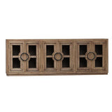 Byron Oak Sideboard - Reclaimed Oak - 2260 X 450 X 800
