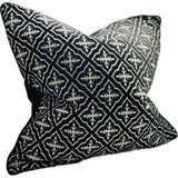 Snugg & Co. Cushion Cover - Jacquard Cushion Cover - Black White Jacqua - CO4019