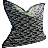 Snugg & Co. Cushion Cover - Jacquard Cushion Cover - Black White Jacqua - CO4020