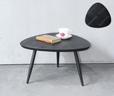 Wooden Side Table - Black - 560 X 560 X 340