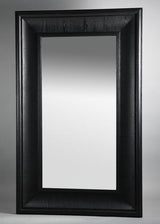 Black Walnut Rectangle Floor Mirror - Oak Veneer / MDF