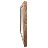 Burl Walnut Rectangle Mirror - Veneer / MDF