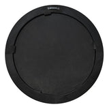 Black Oak & Gold Round Mirror - Veneer / MDF