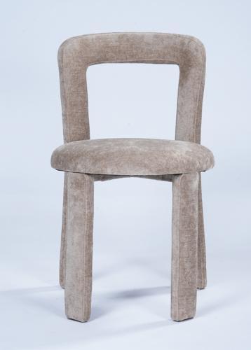 Berlin Dining Chair - Mink - 460 X 570 X 795