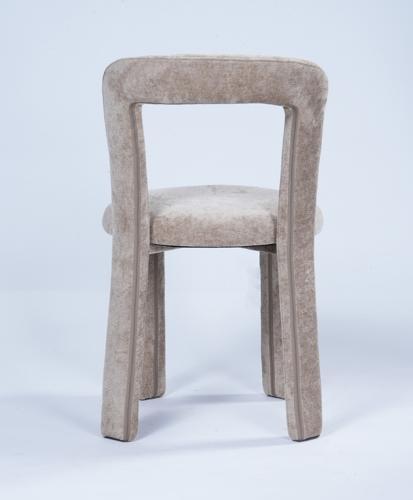 Berlin Dining Chair - Mink - 460 X 570 X 795