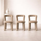 Berlin Dining Chair - Mink - 460 X 570 X 795