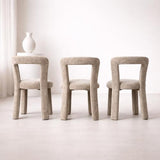 Berlin Dining Chair - Mink - 460 X 570 X 795