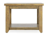 Bosquet Lamp Table - Rustic Light - 600 X 600 X 450