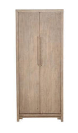 Lotus & Jade Tall 2 Door Cabinet - Poplar - 850 X 450 X 2000