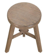 Lotus & Jade Stool - Elm