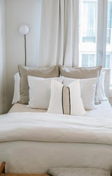 Cushion Cover - Braid - Cream / Natural - 550 X 550