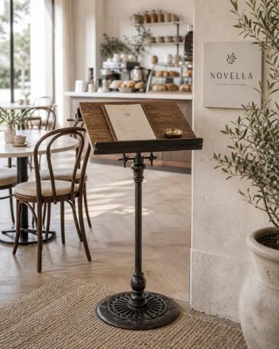 Heirloom Solid Teak Menu Lecturn