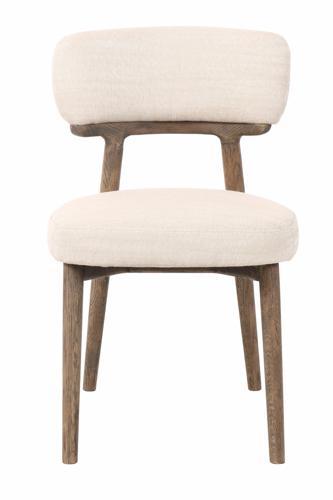 Willow Dining Chair in Natural Linen - 465 X 600 X 775