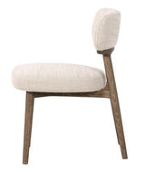 Willow Dining Chair in Natural Linen - 465 X 600 X 775