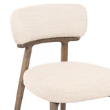 Willow Dining Chair in Natural Linen - 465 X 600 X 775