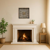 Square Gear Clock - 500 X 500 X 90