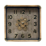 Square Gear Clock - 400 X 400 X 90