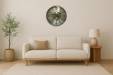 Round Gear Clock - 500 X 500 X 85