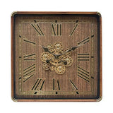 Square Gear Clock - 600 X 600 X 90