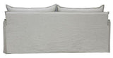 Chantilly Classic Slip Cover 3 Seat Sofa - Salt & Pepper