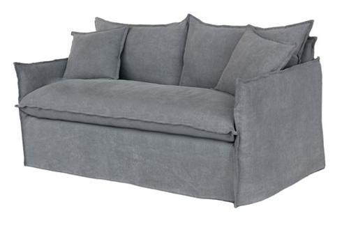 Chantilly Slip Cover 2 Seat Sofa - Grey