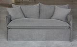 Chantilly Slip Cover 2 Seat Sofa - Grey