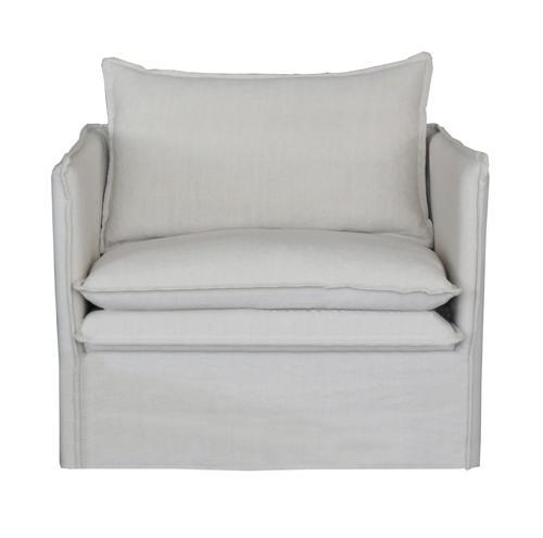Courtenay Armchair - Salt & Pepper